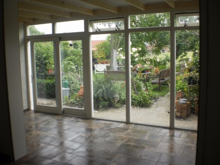 Binnenzijde aanbouw